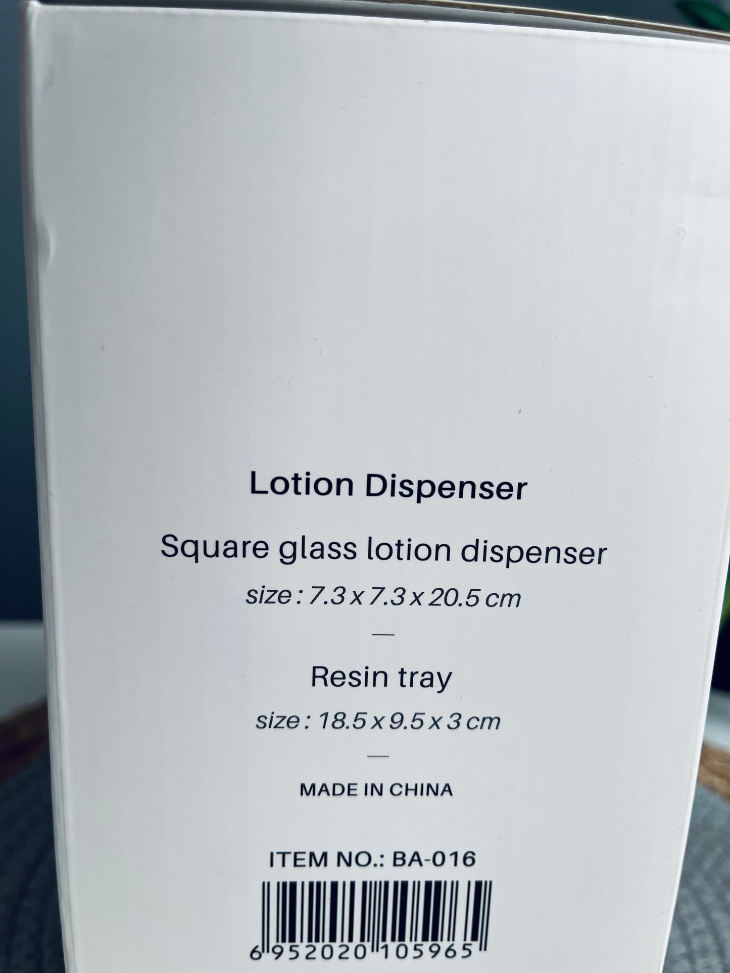 Lotion Dispenser (code BA-016)