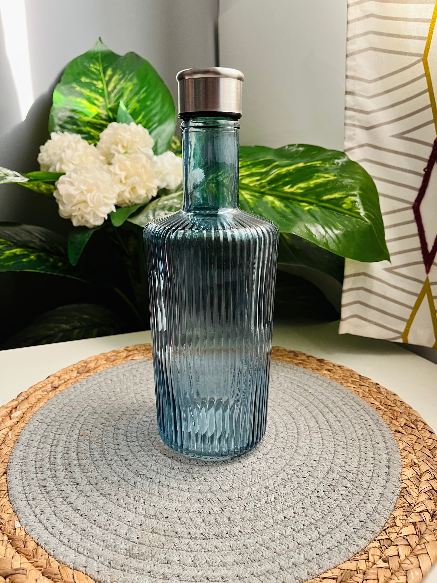 Glass Blue bottle(c326)