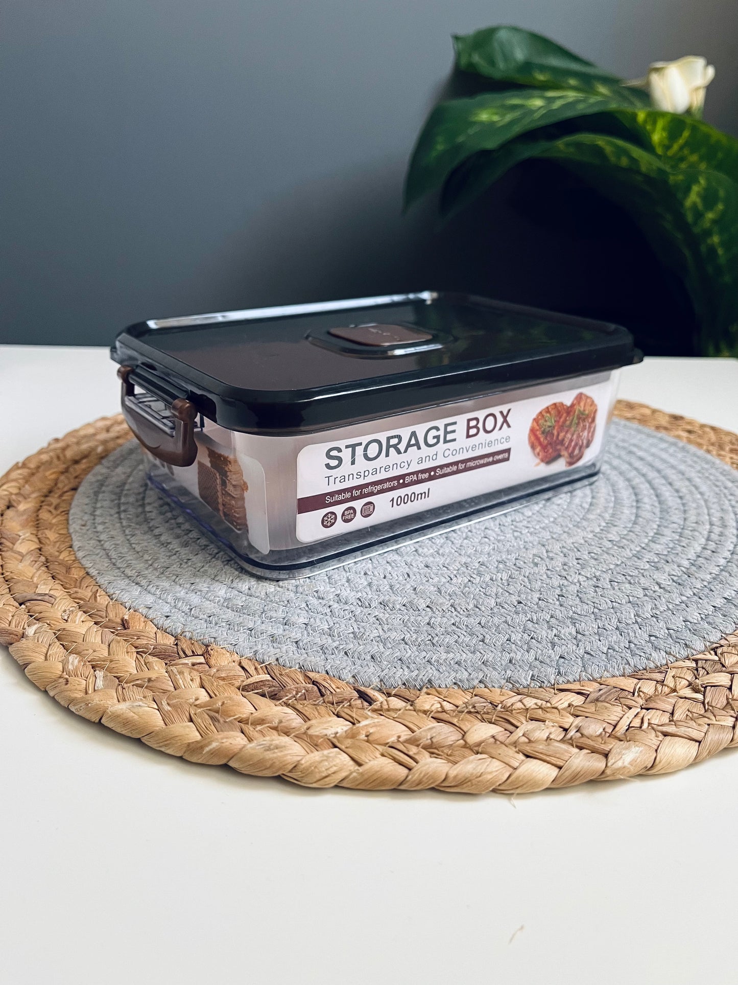 SmallFridge storge box (acrylic )1000ml