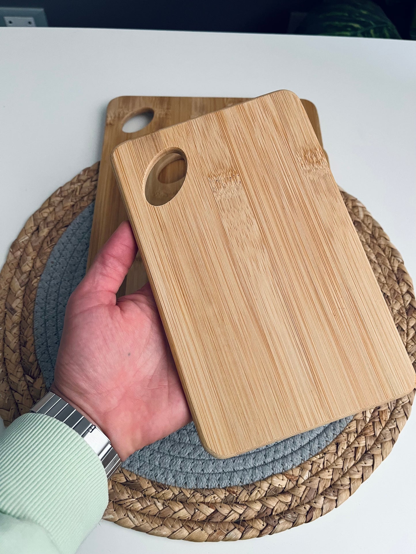 Set of 3 Cutting board bamboo