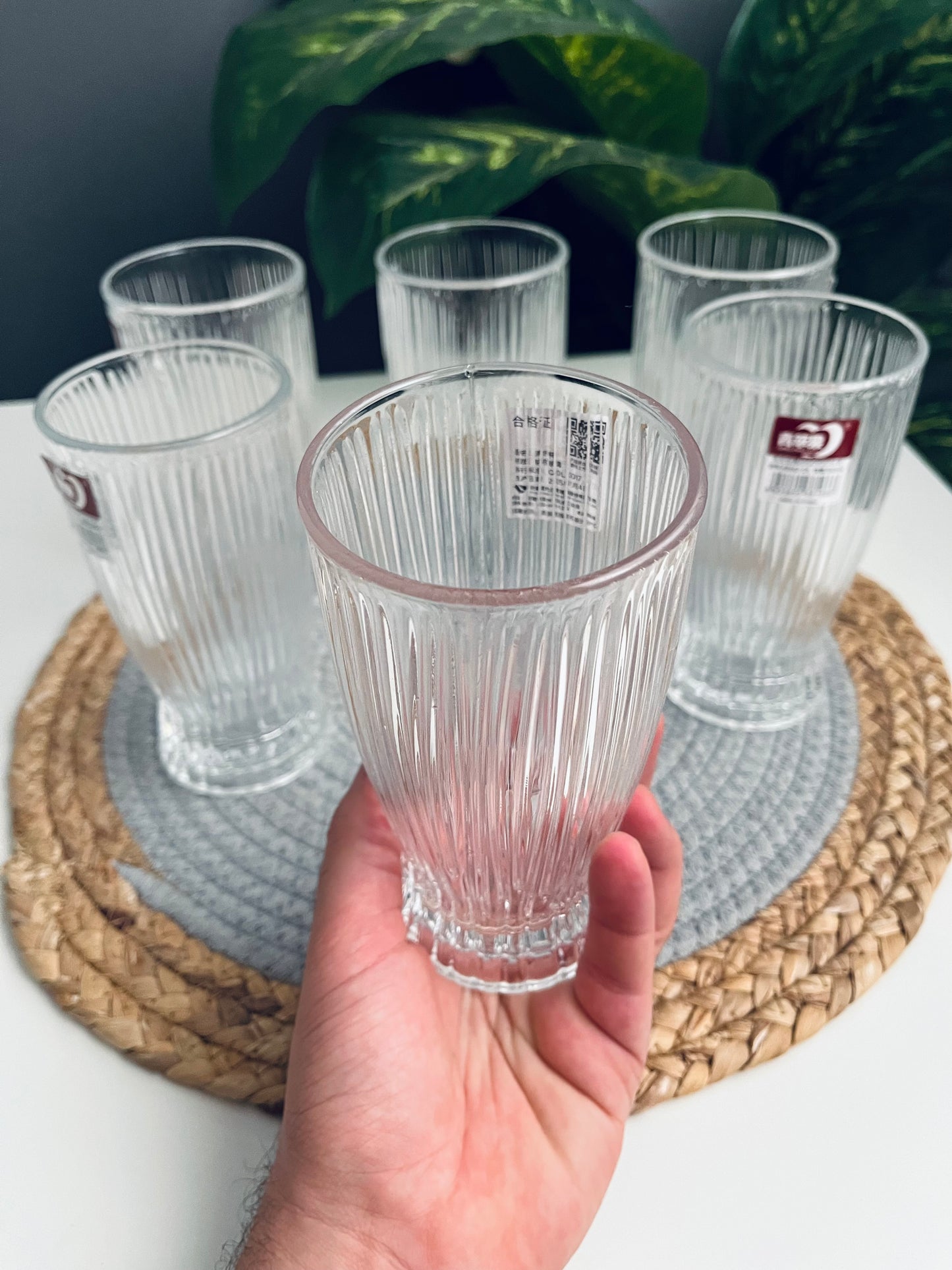 طقم شوب مضلع (كاس)code50-2