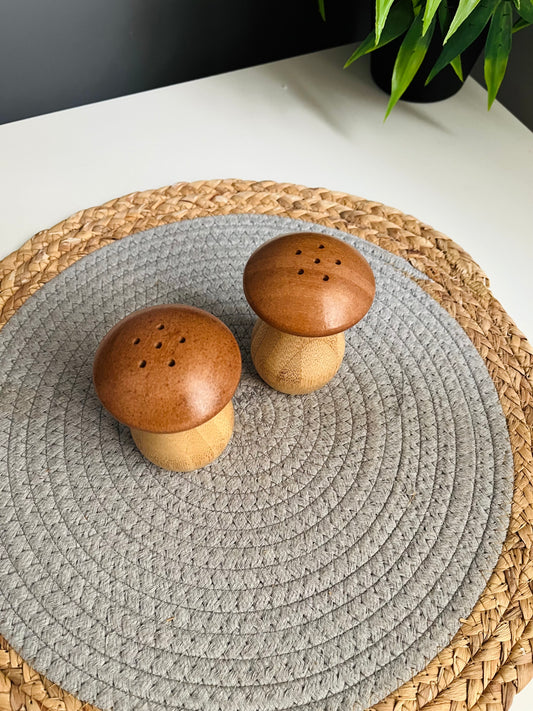 salt and pepper shakers (Code287)طقم 2ق ملاحات مشروم