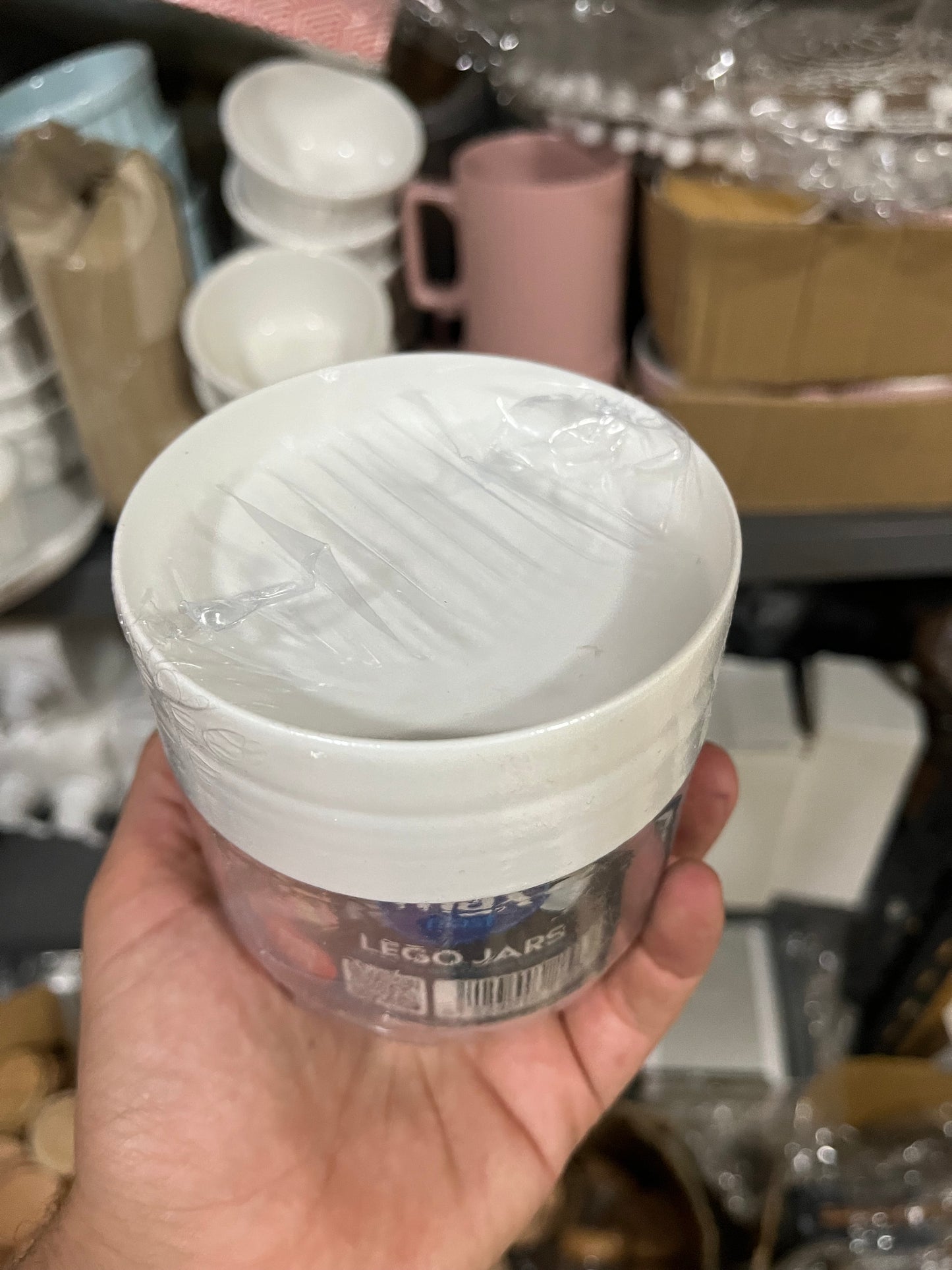 Max jar برطمان ٣٥٠ ملى صغير ابيض (ماكس)(offer)