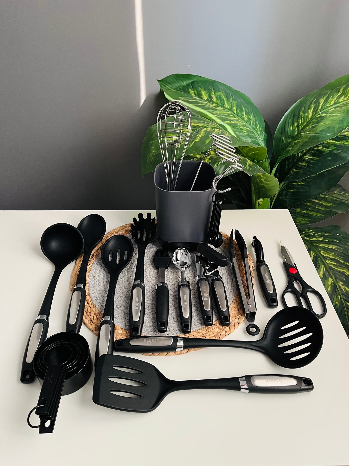 Silicone Utensil Set طقم التوزيع الچامبو ٣٦ قطعه