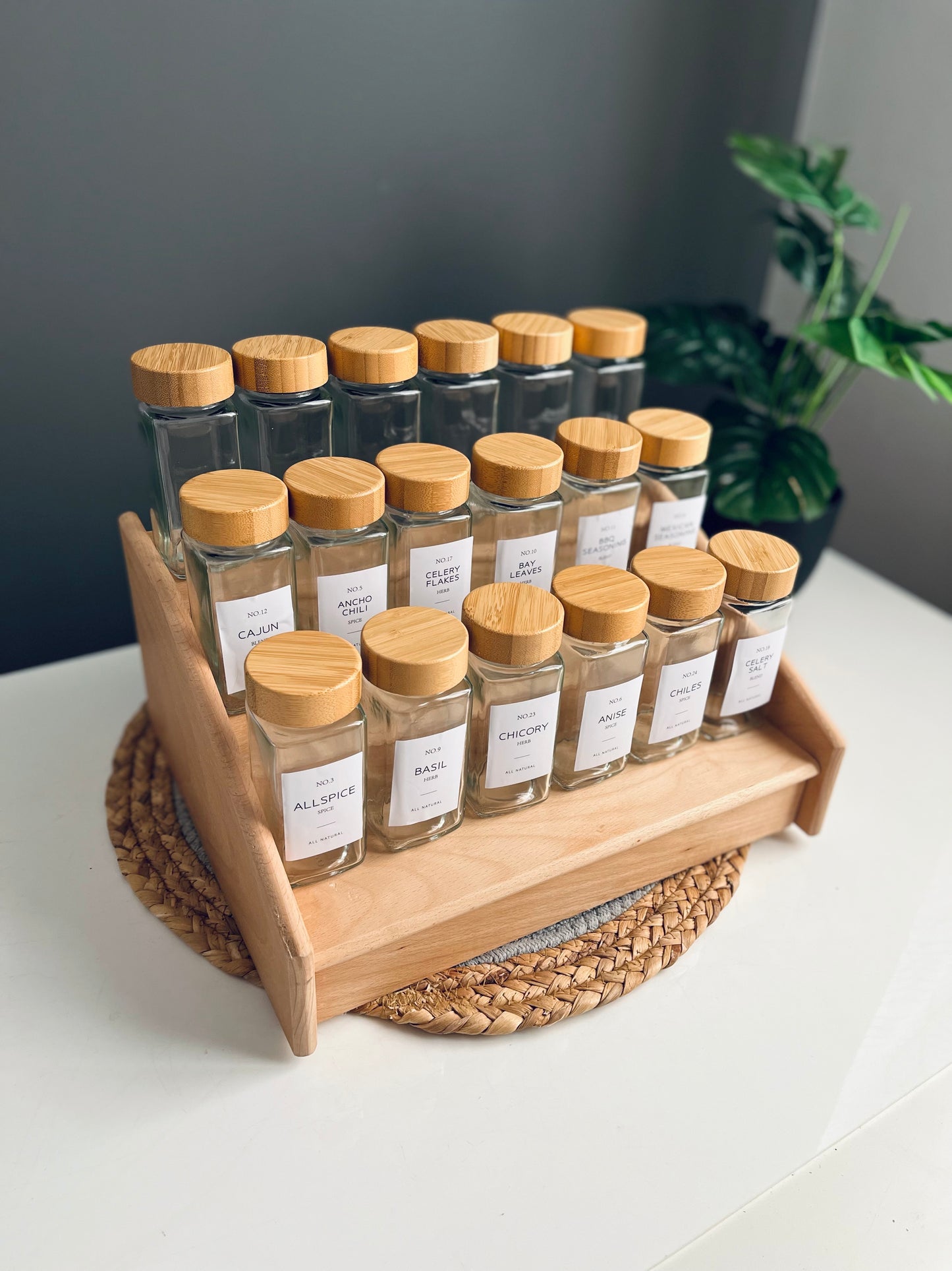 Set of 18 glass jars 150ml +(new staris )