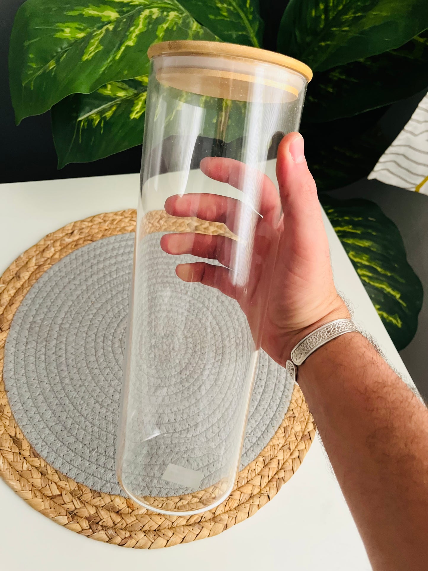 Spaghetti jar ( مدور)