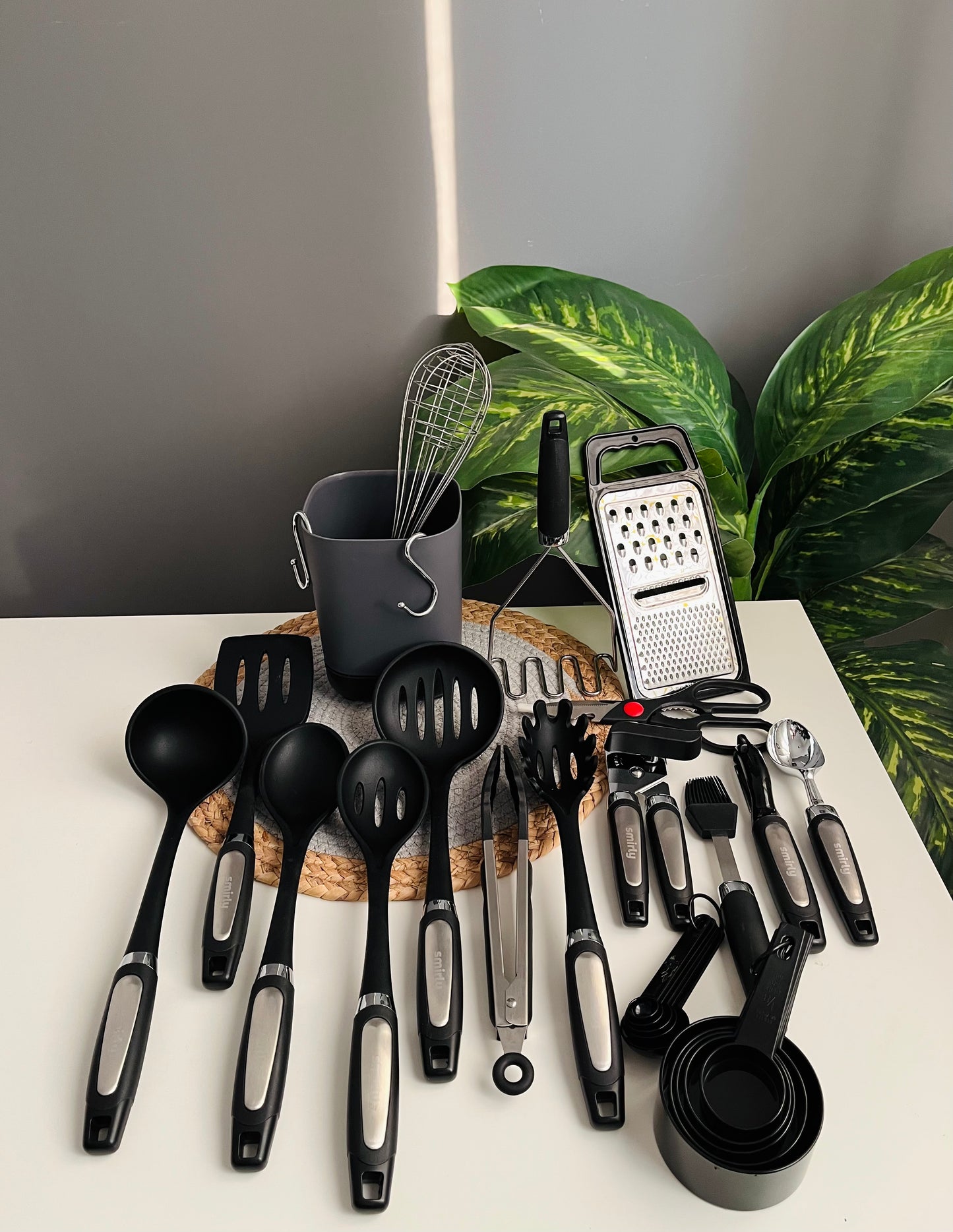 Silicone Utensil Set طقم التوزيع الچامبو ٣٦ قطعه
