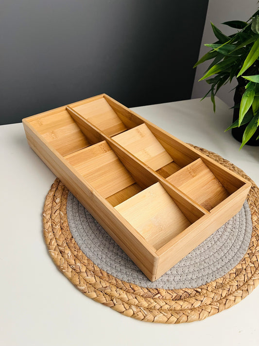 Organizer Drawer 20cm*39cm(bamboo)درج ملاعق (code020)