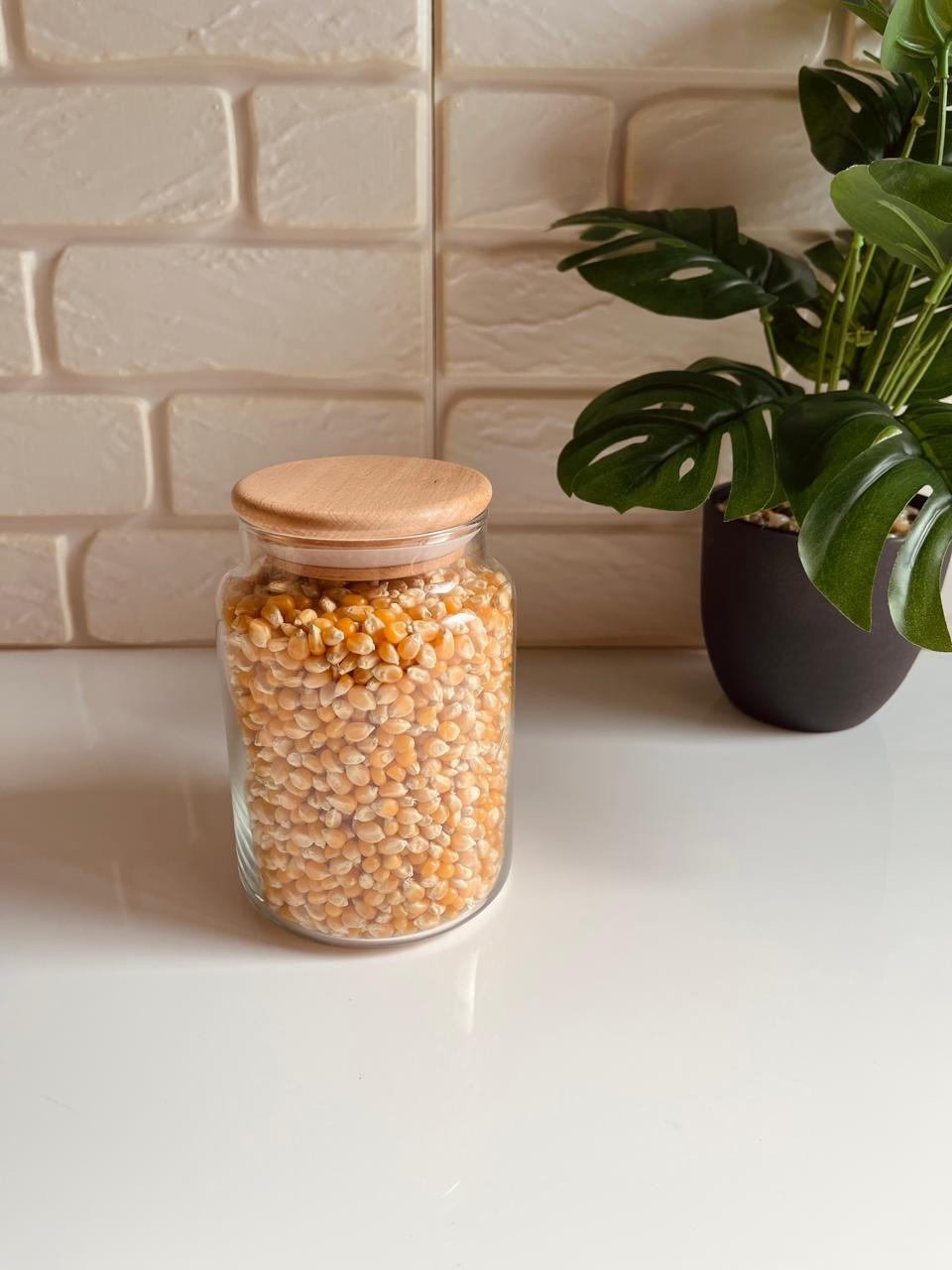 glass jar 900ML medium with zan lid (novo)