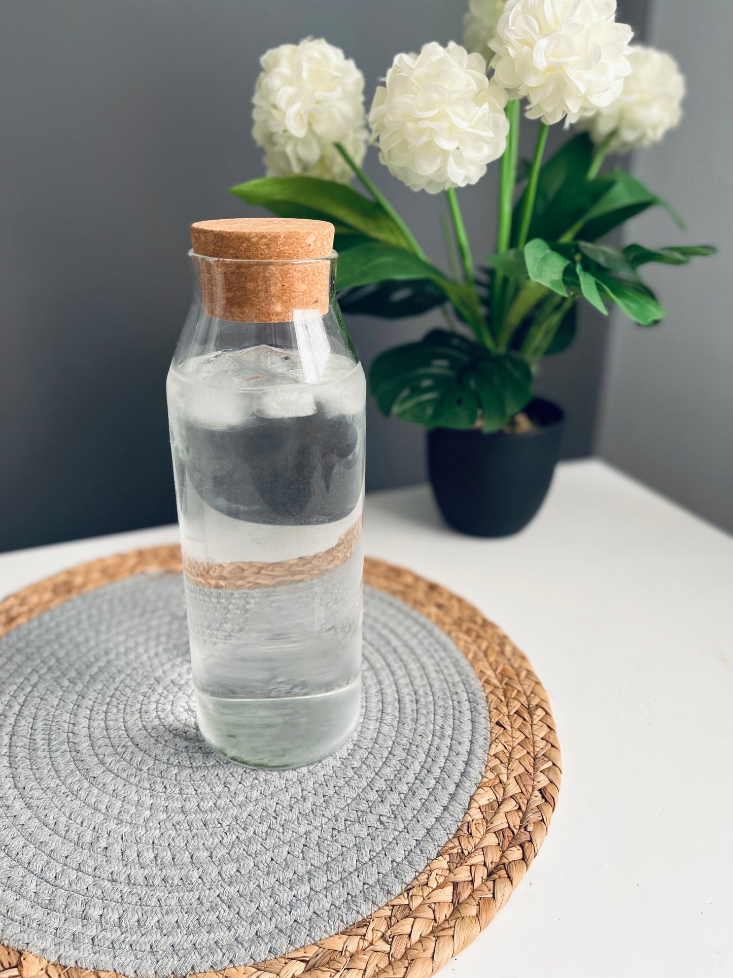 Large glass bottle 1.2L