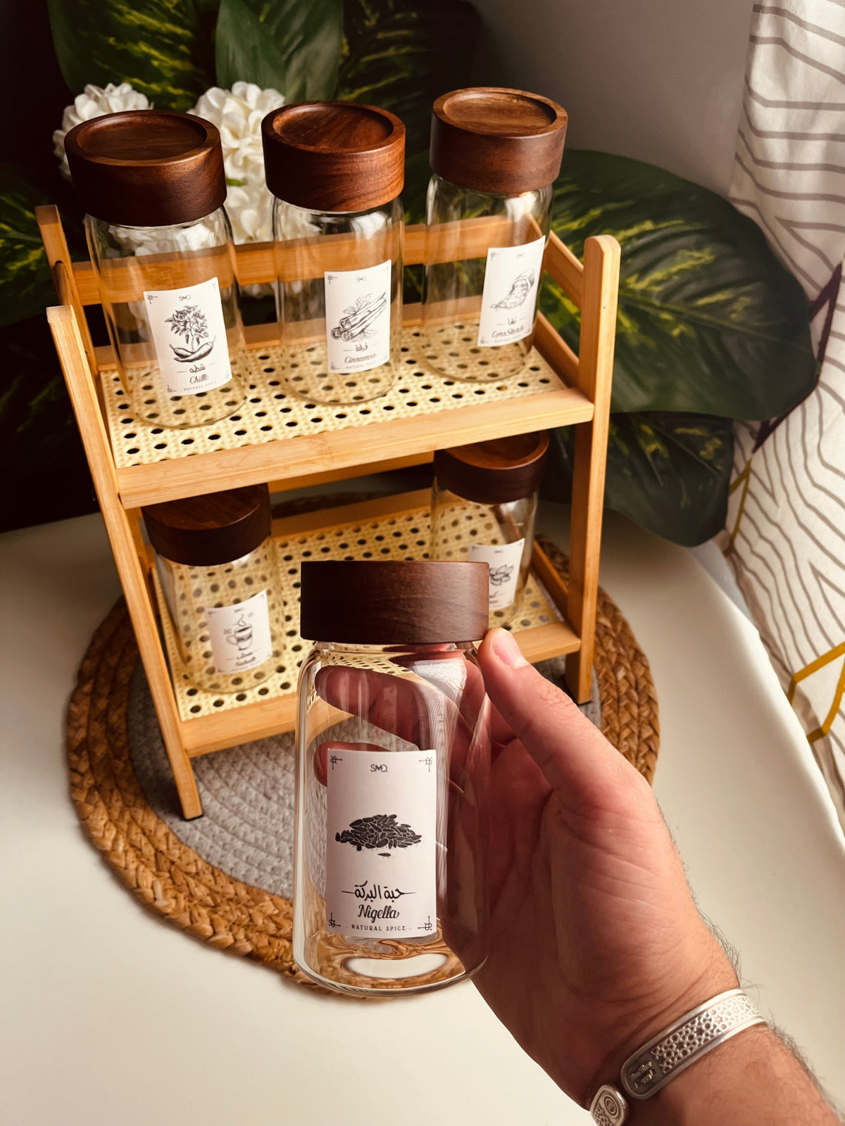 Sets ( jars + organizer )