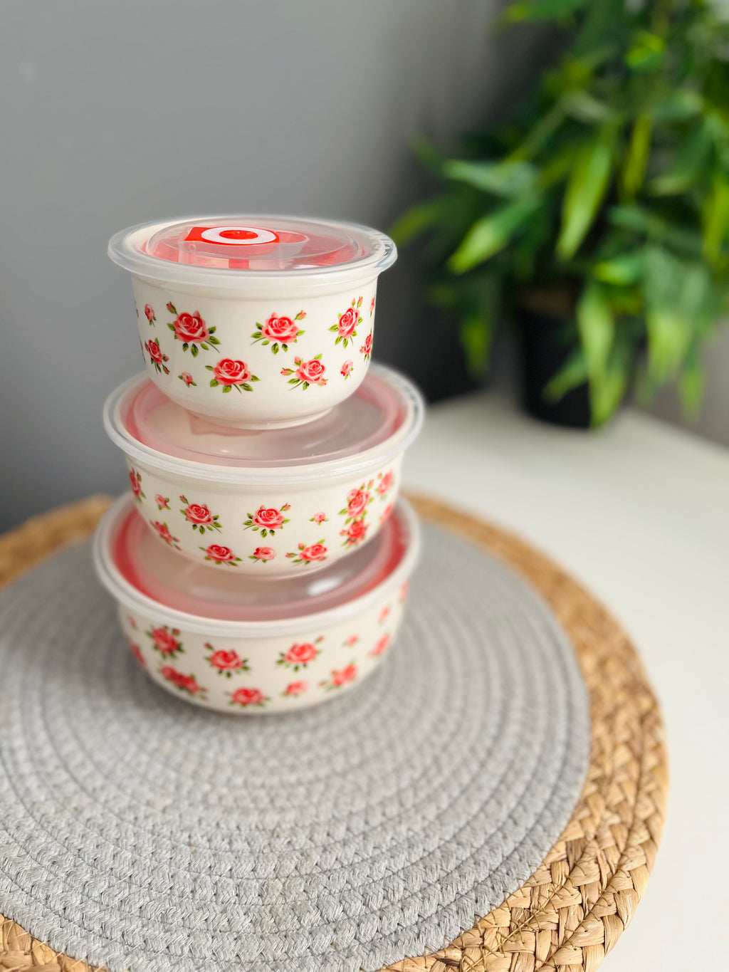 Set of 3 fridge Box (flowers)code 2B