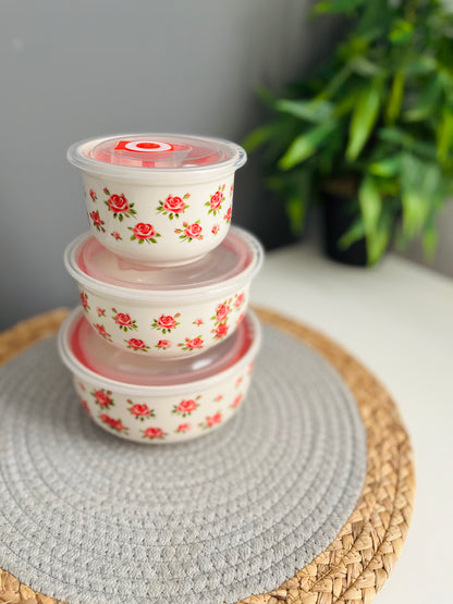 Set of 3 fridge Box (flowers)code 2B