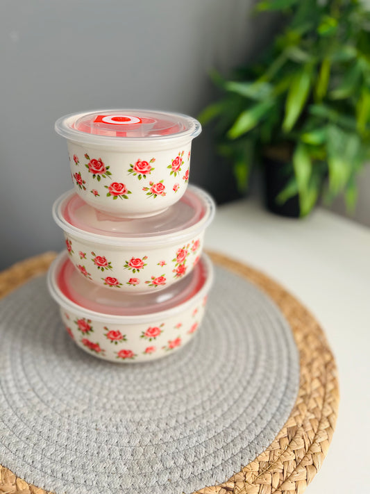 Set of 3 fridge Box (flowers)code 2B