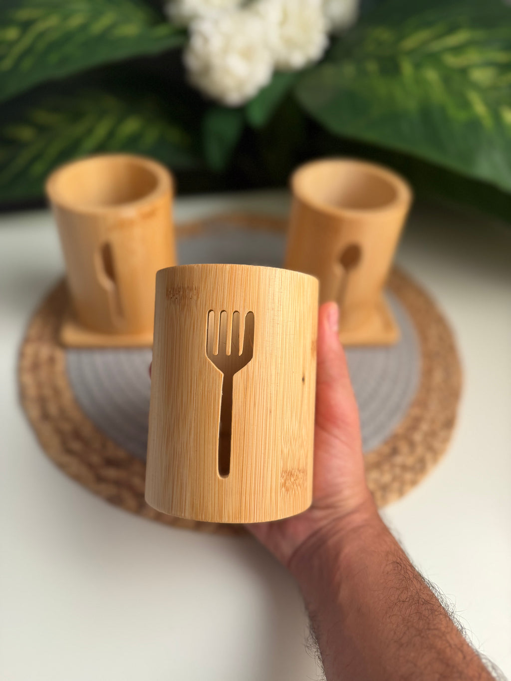 Wooden holder 4 pieces (code368)