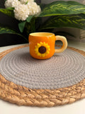 Porcelain mug (عباد الشمس) (برتقالى )