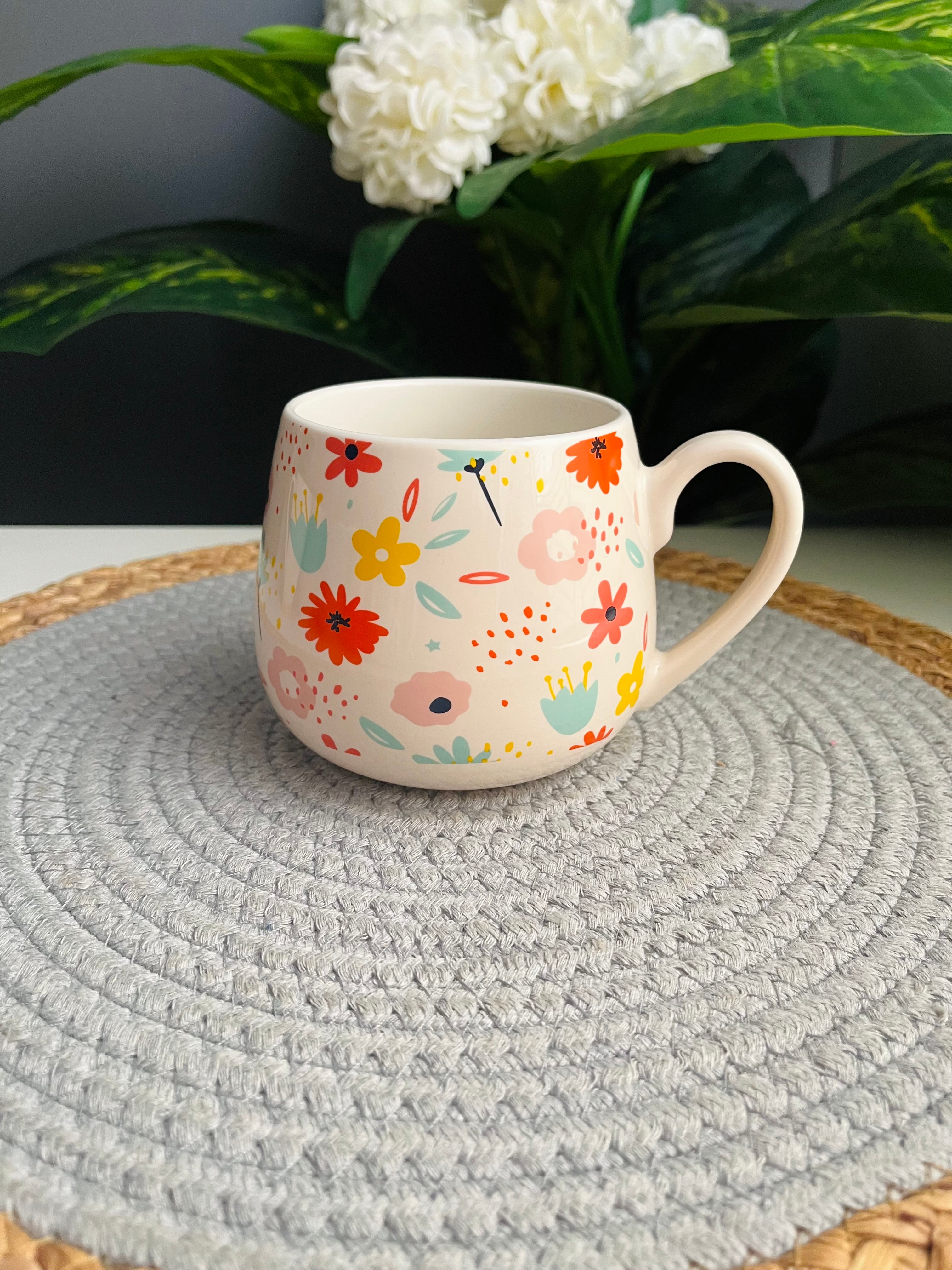 Flowers mug (code942)
