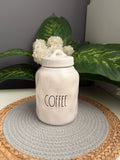 Large COFFEE JAR porcelain (code454)-1500ml