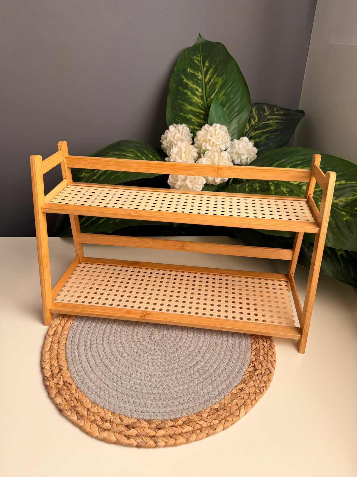 وسط (ratan)bamboo organizer (code-347)