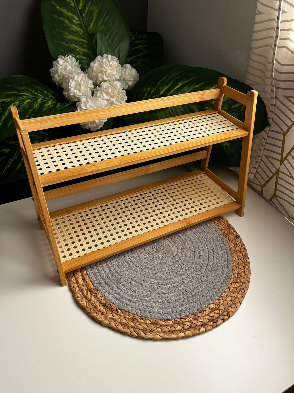 وسط (ratan)bamboo organizer (code-65-1)