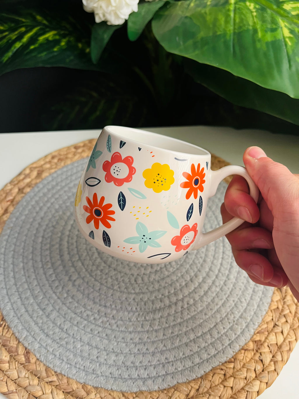 Flowers mug (code942)