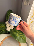 Blue mug porcelain (code1941)