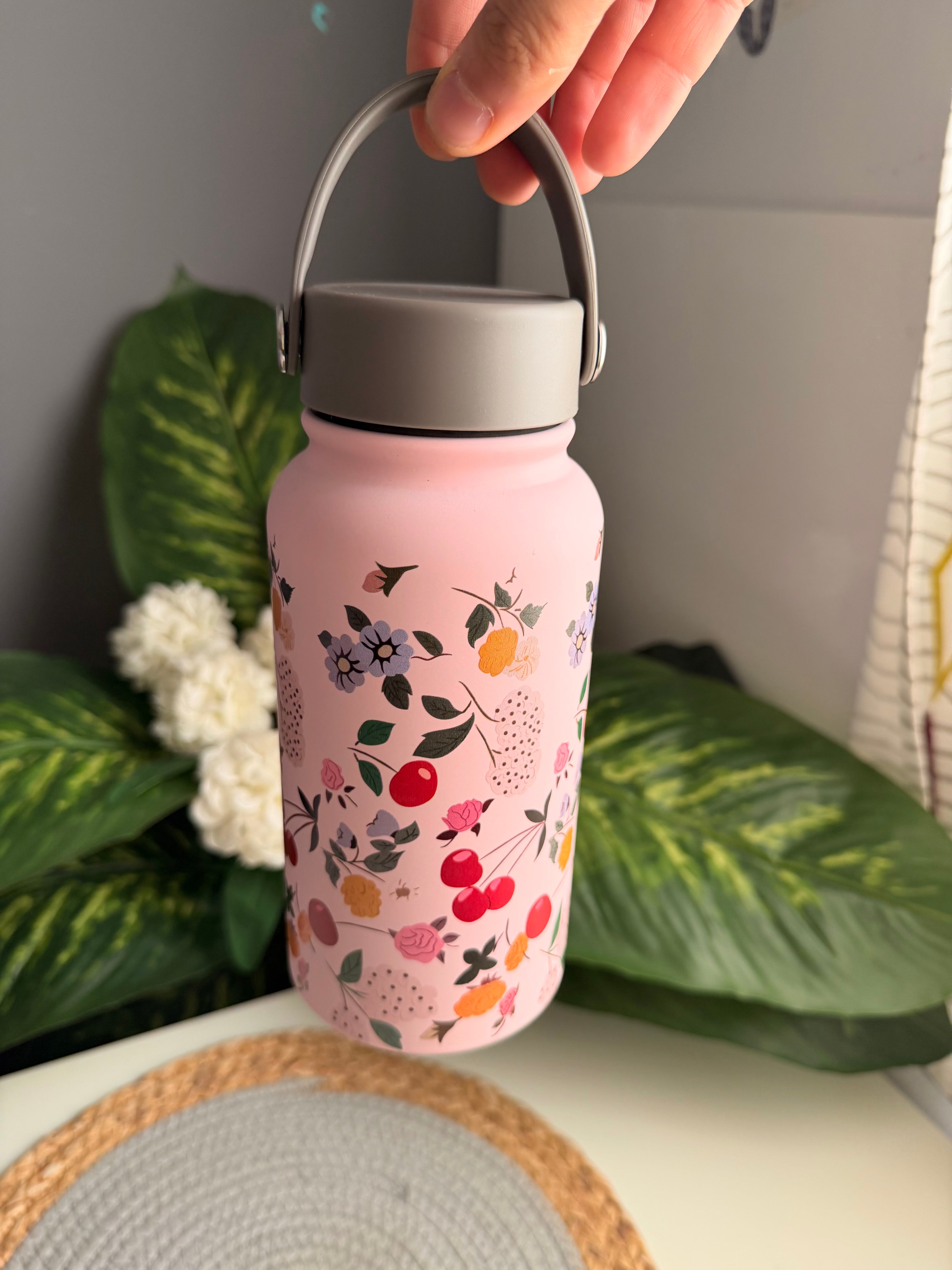 ترمس ورد بينك (كبير 800ml)(code 1830A)