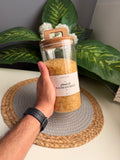 برطمان زجاج بيد 1500ml(كبير)code293
