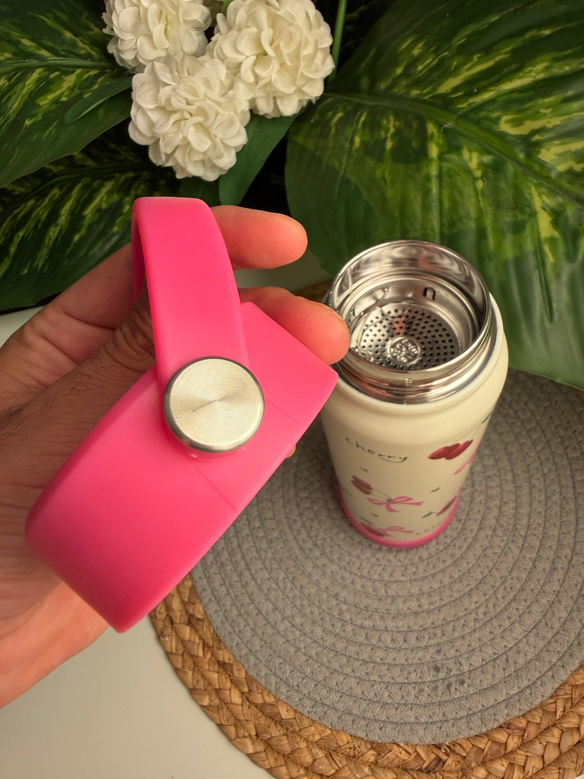 Stainless steel bottle 800ml(codeF1830)pink