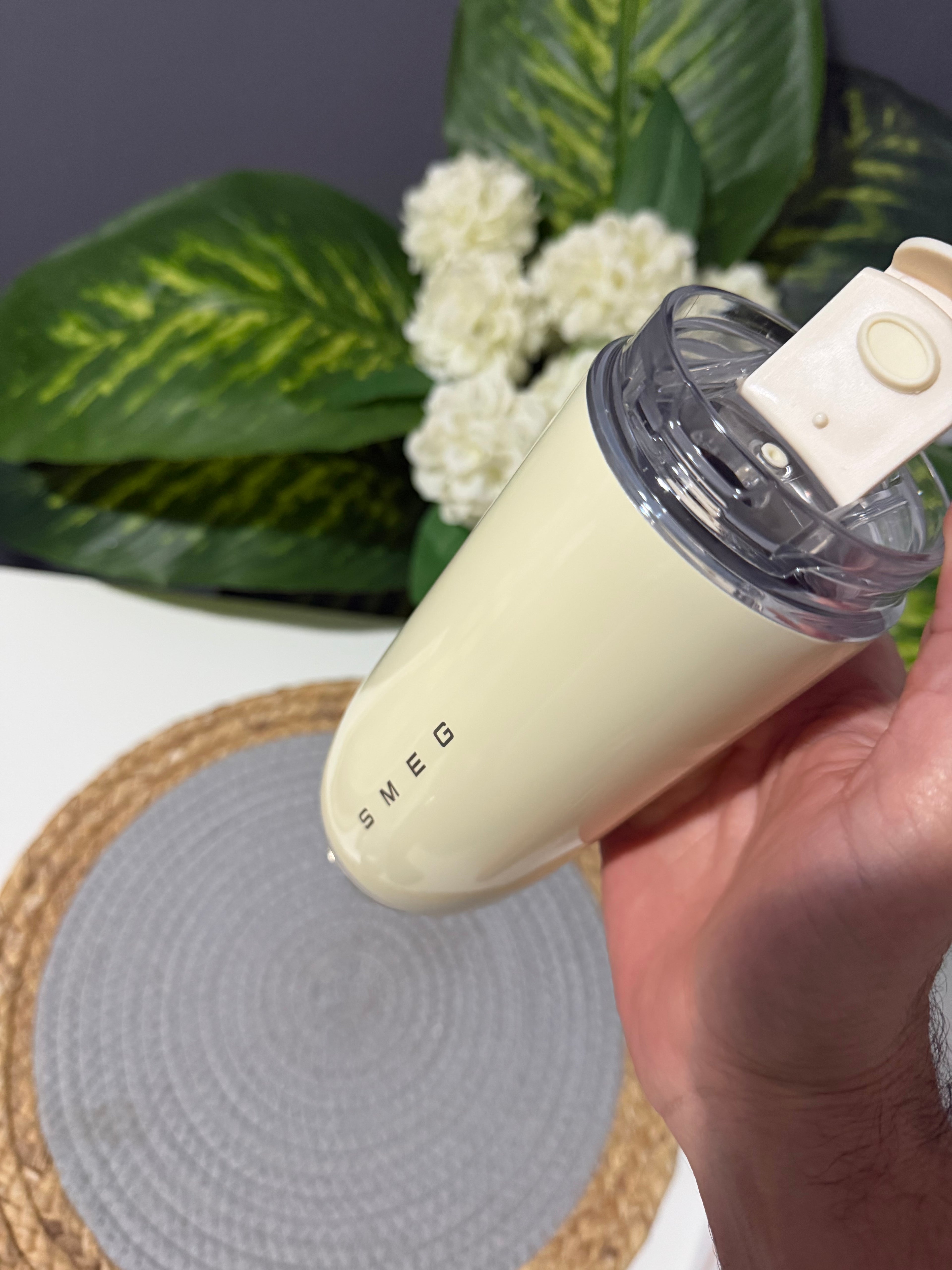 Travel mug SMEG (off white )code 59-2
