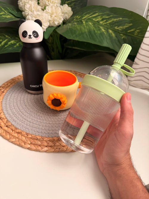 (Bundle)panda bottle-acrylic mug-porcelain mug