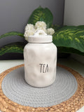 Large TEA JAR porcelain (code453)-1500ml