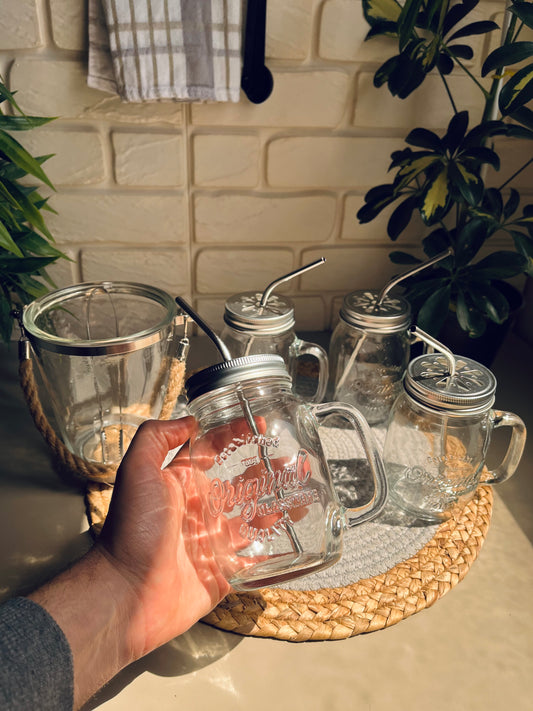 Set of 4 cups +ice bucket (code038)