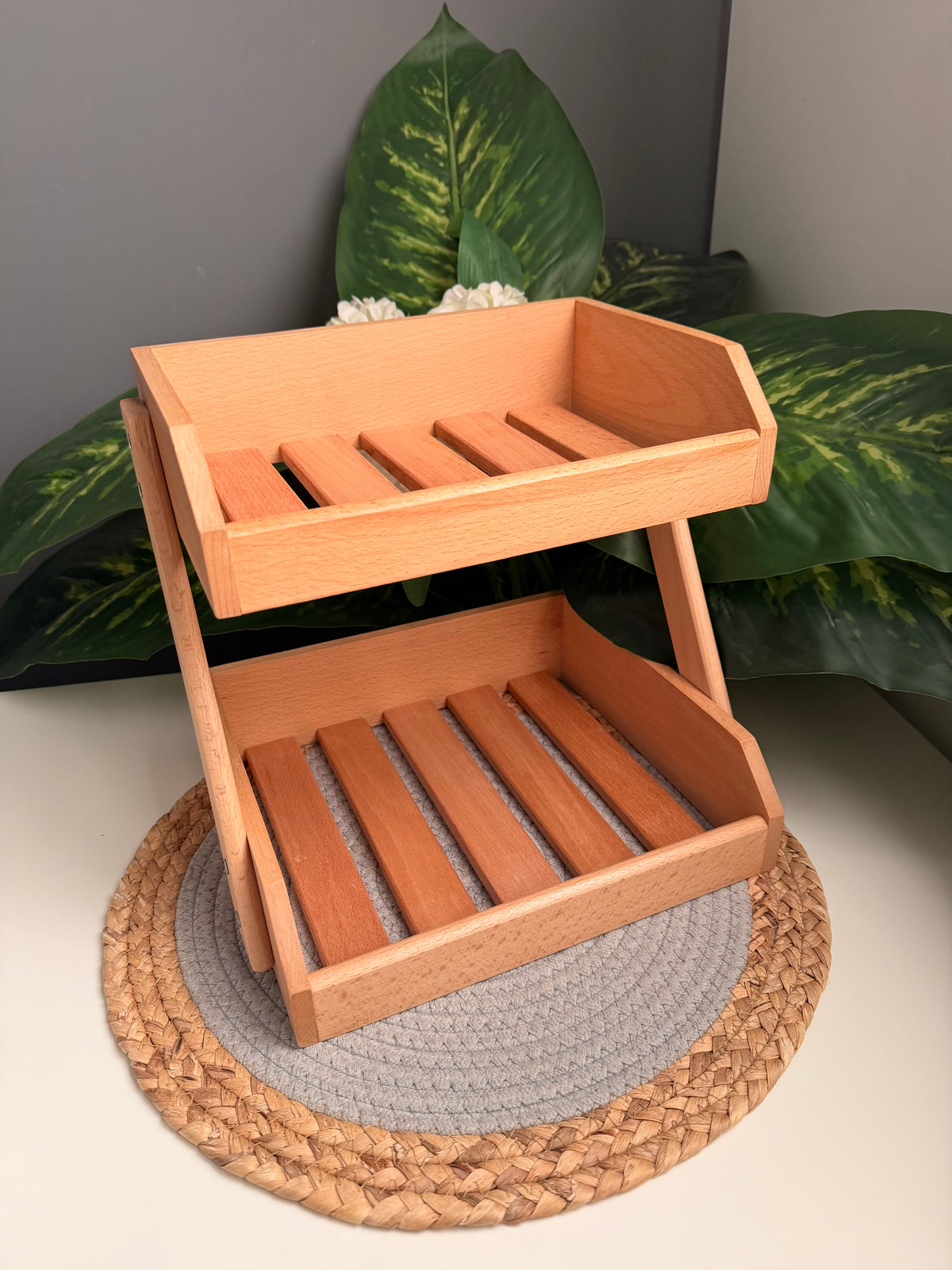 Wooden organizer 2floors