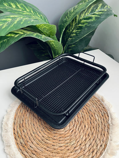 (أسود ) stick Copper Gisper Tray