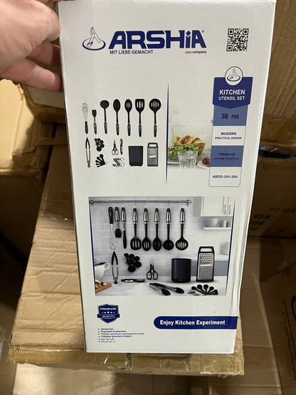 Silicone Utensil Set طقم التوزيع الچامبو 32 قطعه
