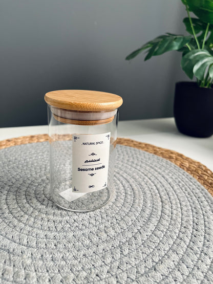One glass circle jar (per piece)250ml