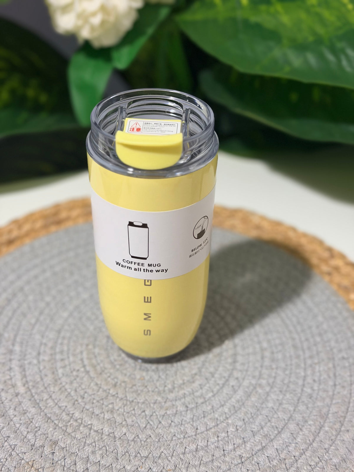 Travel mug SMEG (yellow )code 59-2