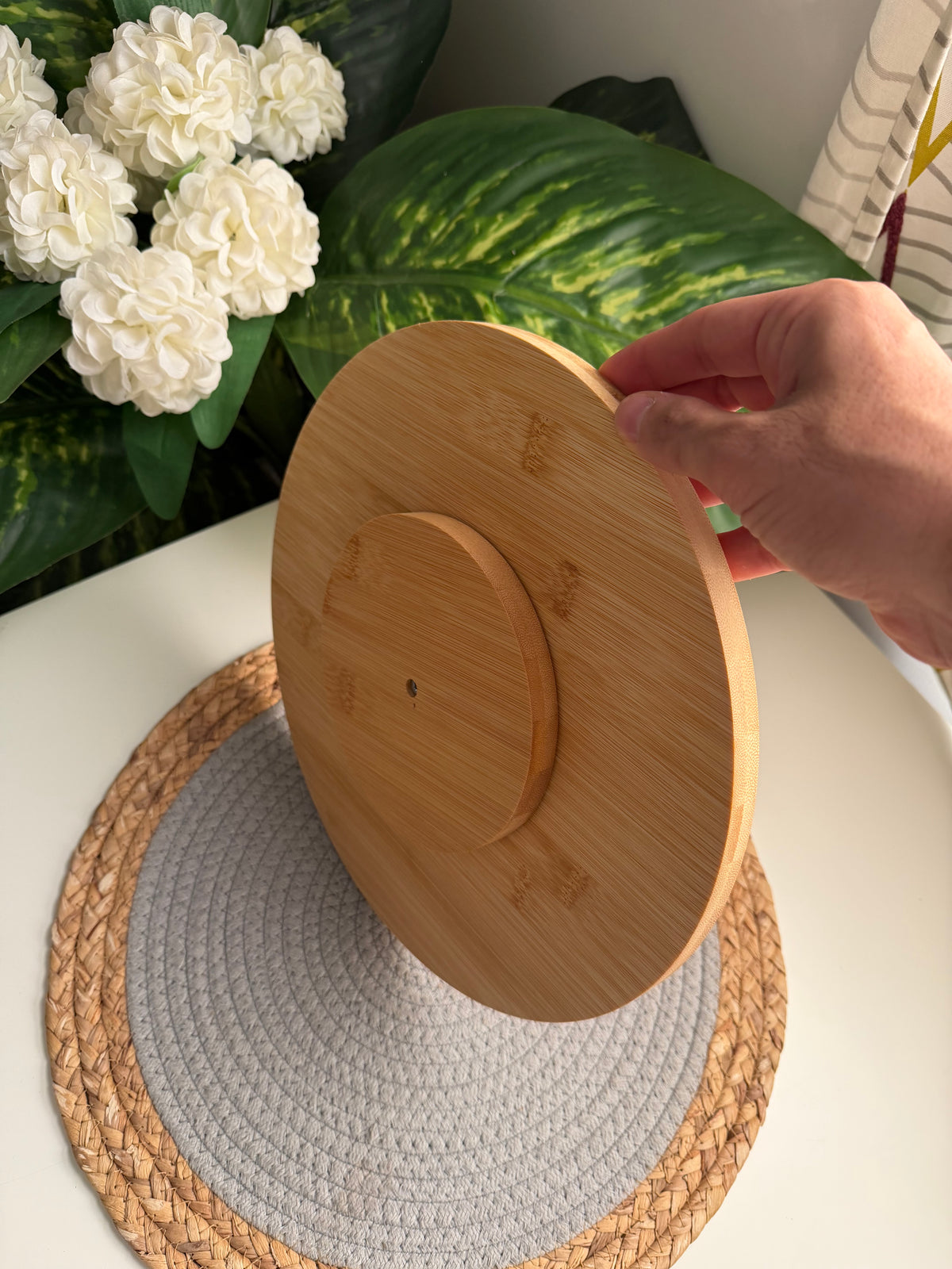 Bamboo organizer دواره (circle )