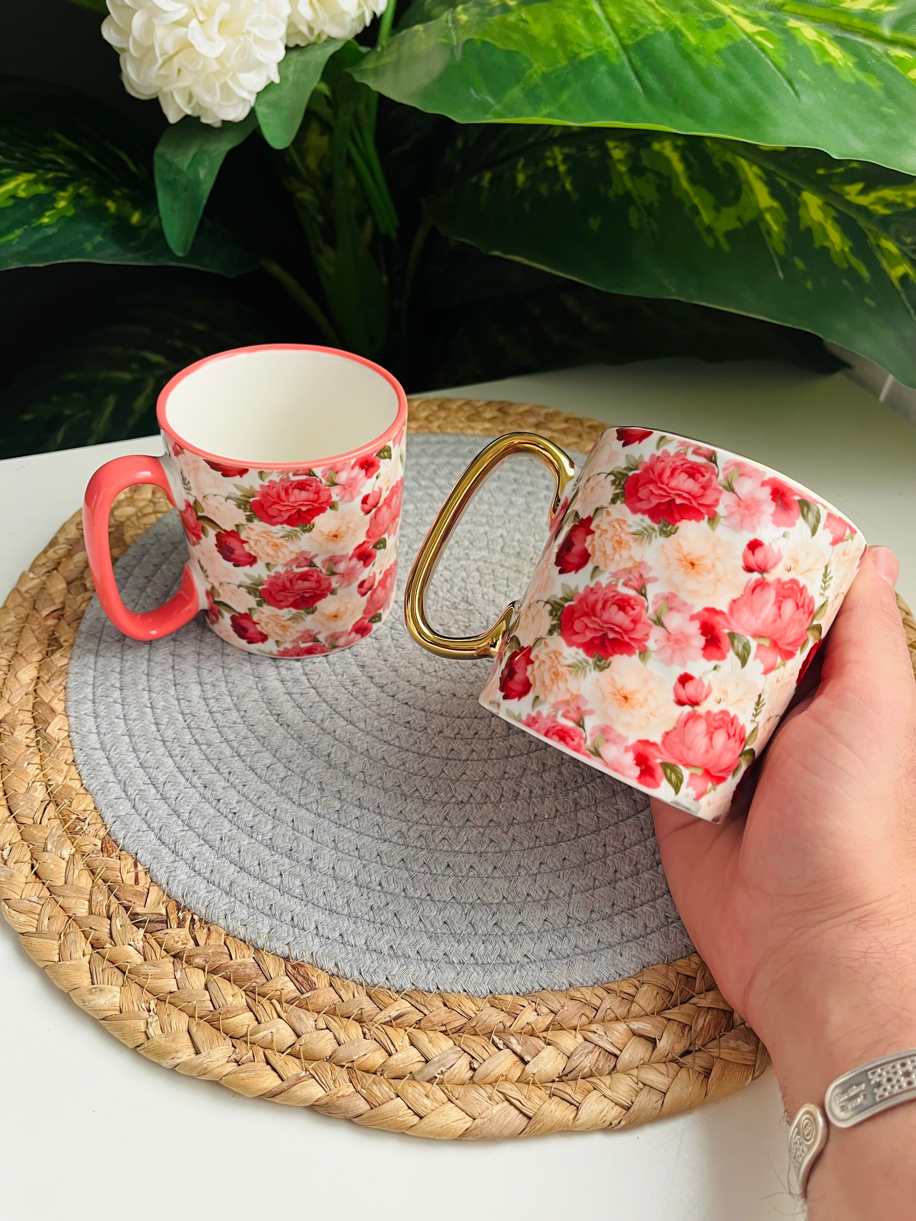 Set of 2 mugs (danny Home) code 53-2 ورده
