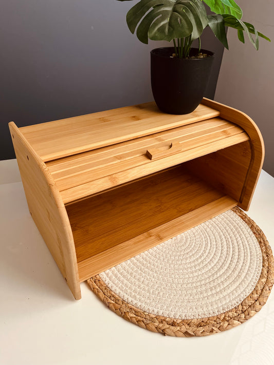 (بامبو) عياشة خشب لحفظ الخبز code50-25والطعام