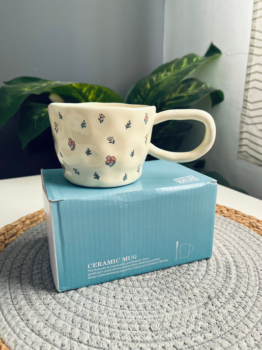 Porcelain mug (code 201 AA)يد طويله