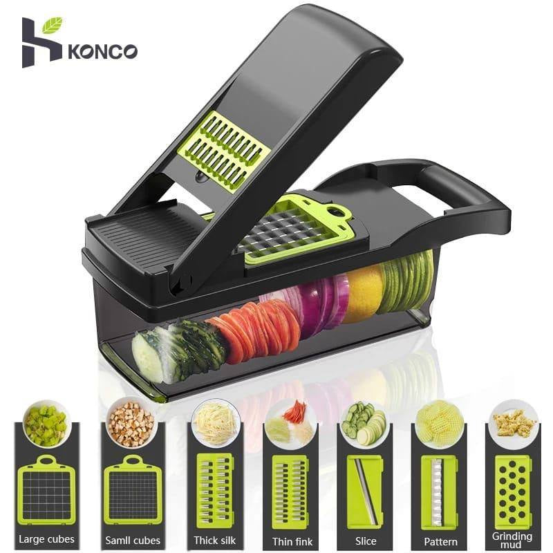 (16 pieces )Green grater [قطاعه خضار]