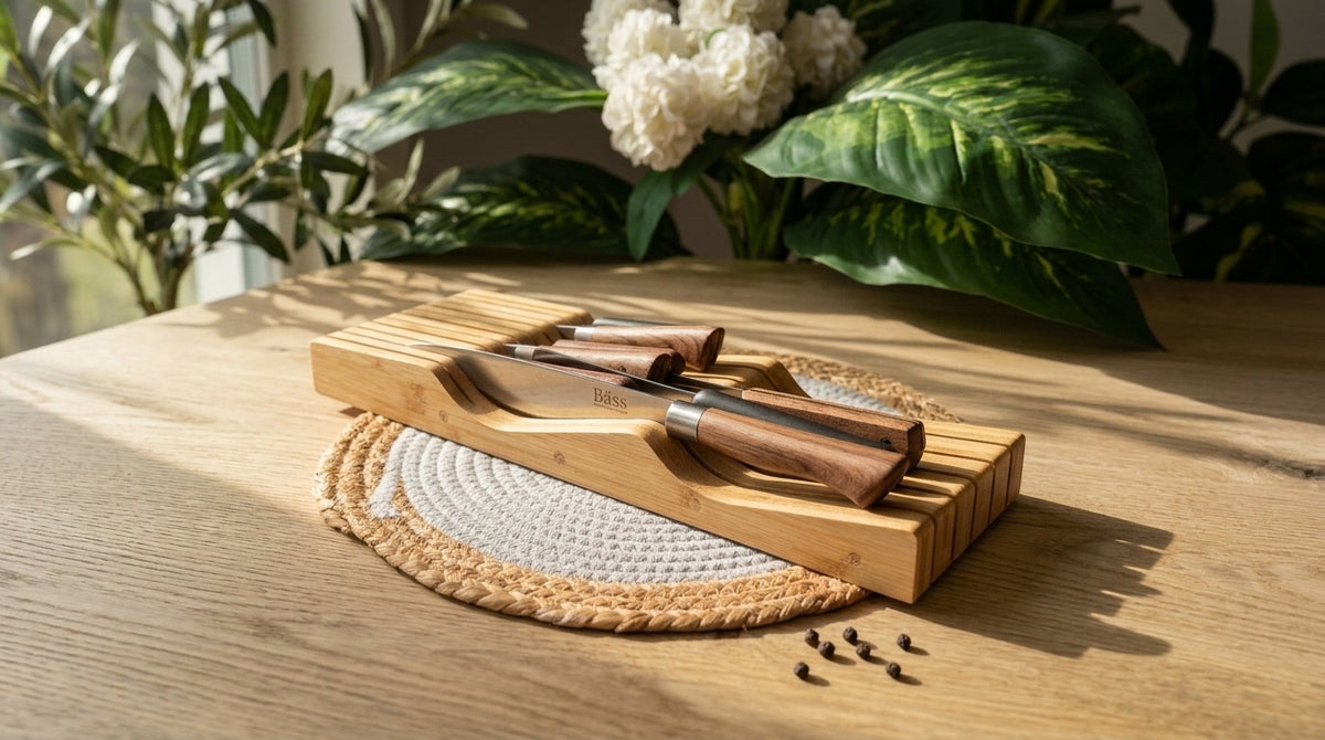 Knifes Organizer منظم 7.5cm*13.5cm*40cm سكاكين ( بمبو)code369