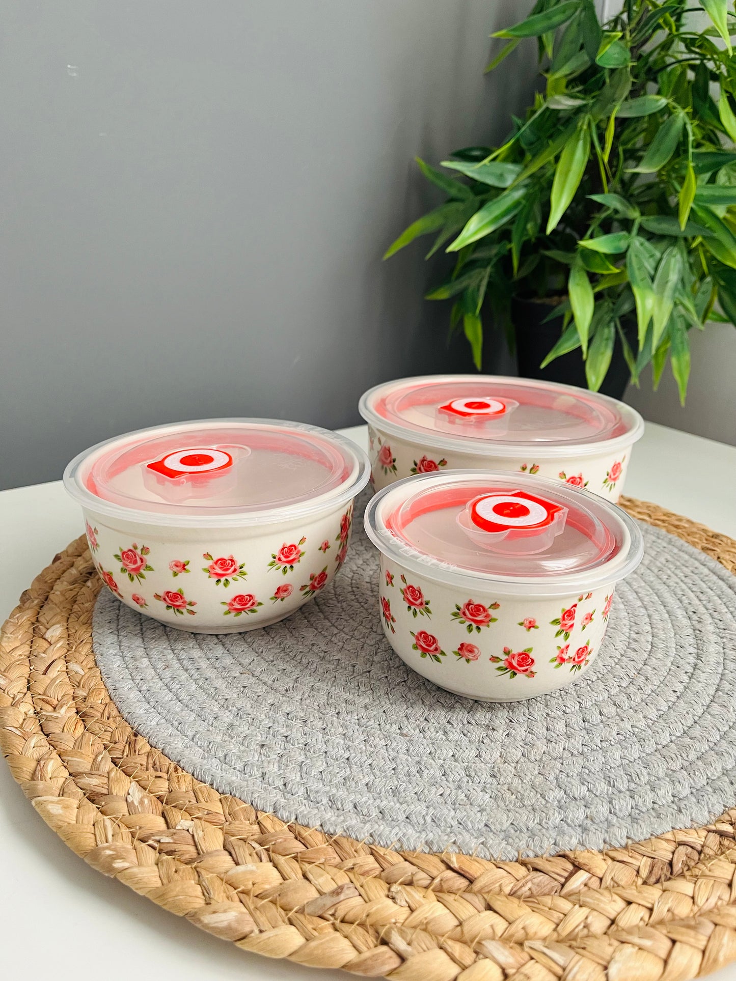 Set of 3 fridge Box (flowers)code 2B