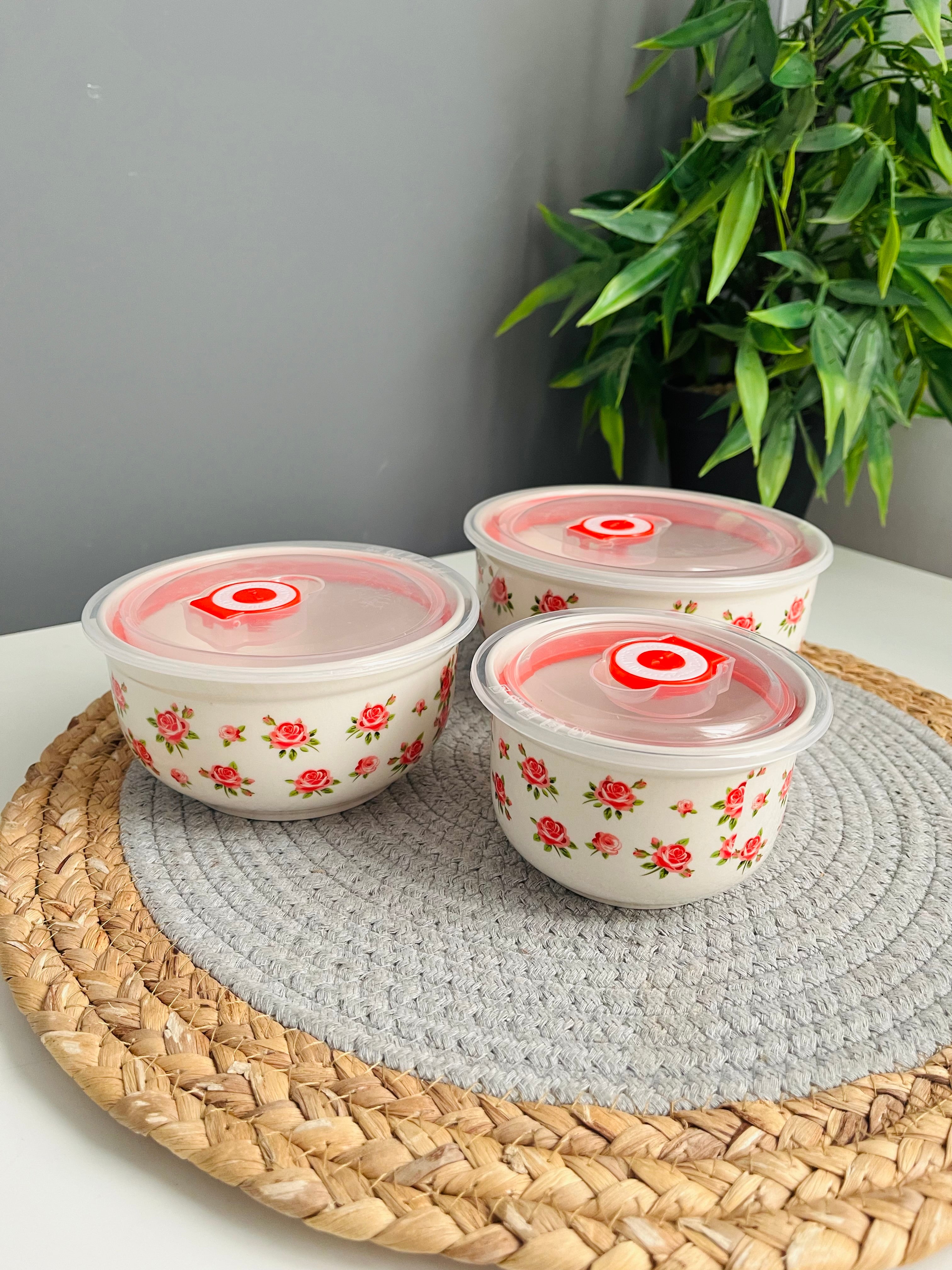 Set of 3 fridge Box (flowers)code 2B