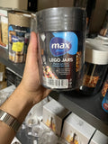 Max jar برطمان ٥٠٠ملى كبير اسود  (ماكس)(offer)