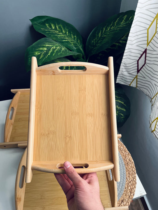 Set of 3 bamboo trays (حرف جديد) 45cm-40cm-35cm(code146)