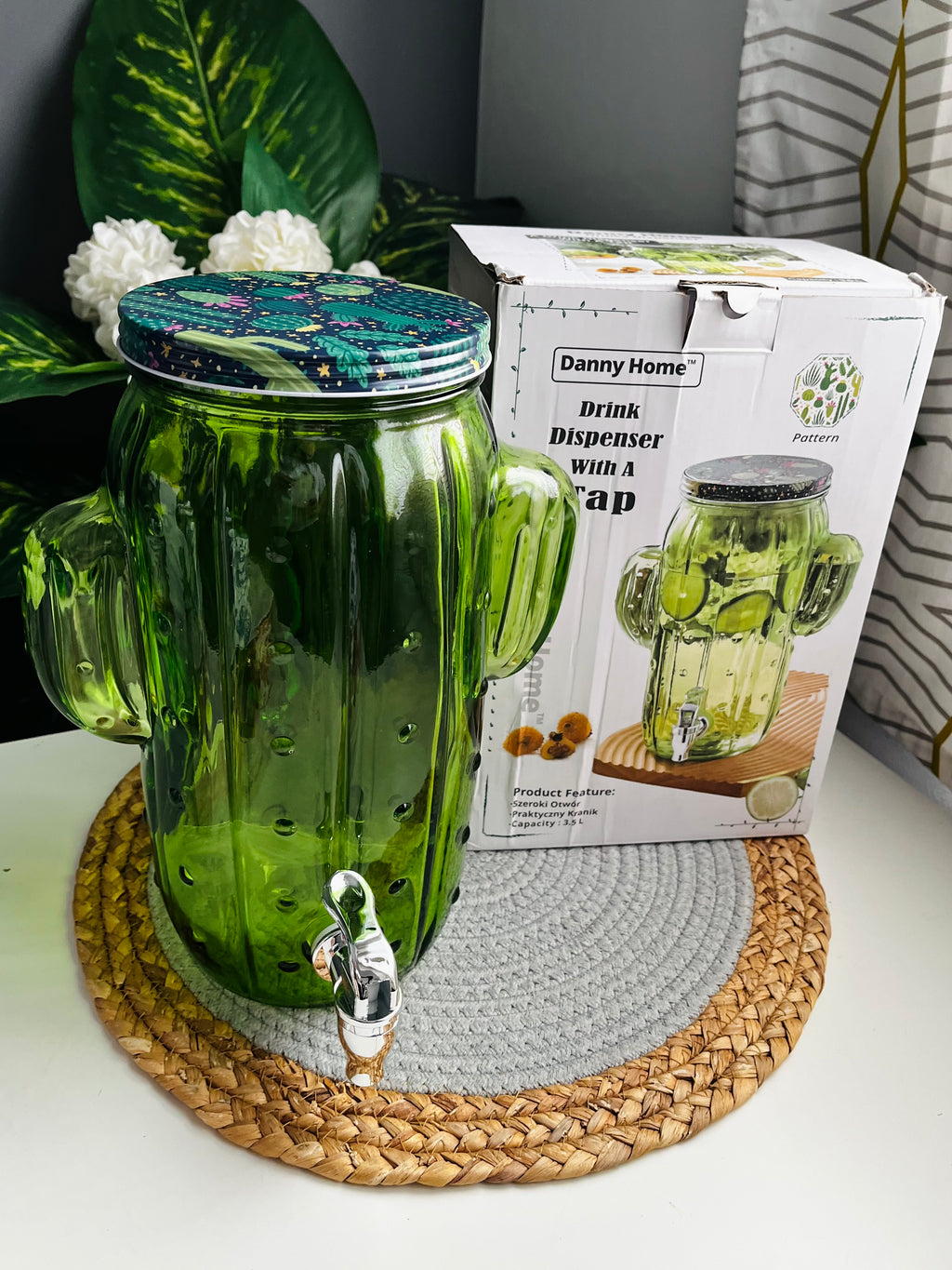Cactus 🌵Drinks Dispenser(Danny Home)