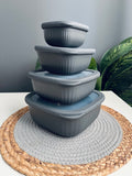 4 fridge box (high quality)(gray) (مربع)code604